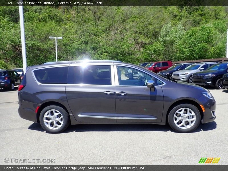 Ceramic Grey / Alloy/Black 2020 Chrysler Pacifica Limited