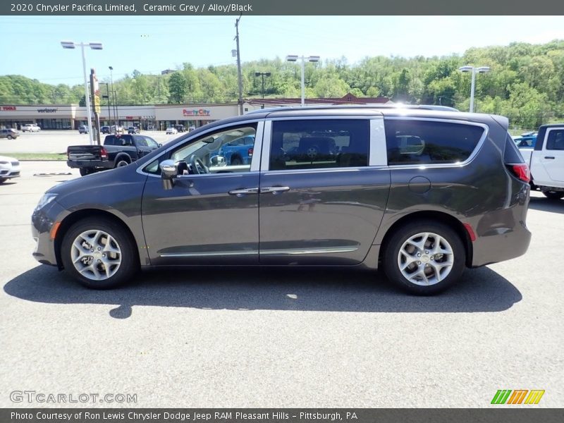 Ceramic Grey / Alloy/Black 2020 Chrysler Pacifica Limited