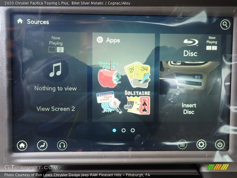 Billet Silver Metallic / Cognac/Alloy 2020 Chrysler Pacifica Touring L Plus