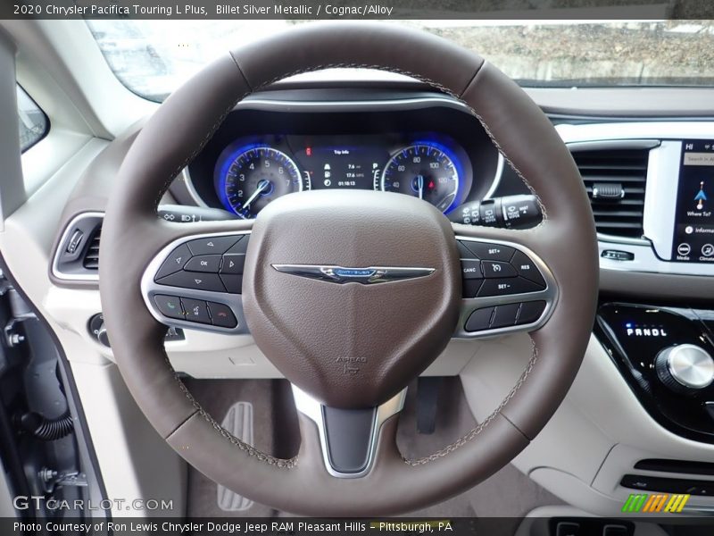 Billet Silver Metallic / Cognac/Alloy 2020 Chrysler Pacifica Touring L Plus