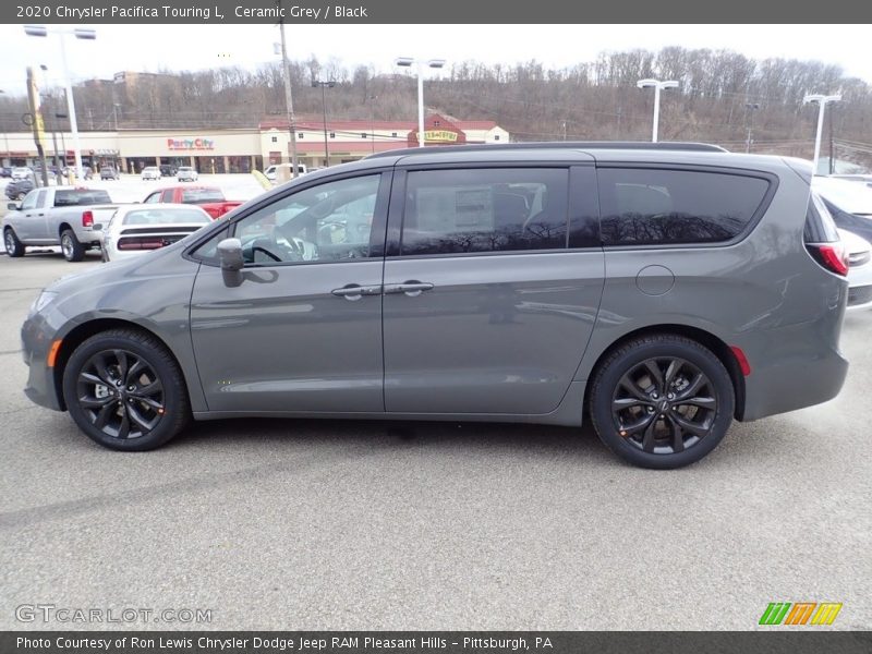 Ceramic Grey / Black 2020 Chrysler Pacifica Touring L