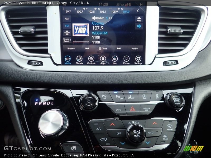 Ceramic Grey / Black 2020 Chrysler Pacifica Touring L