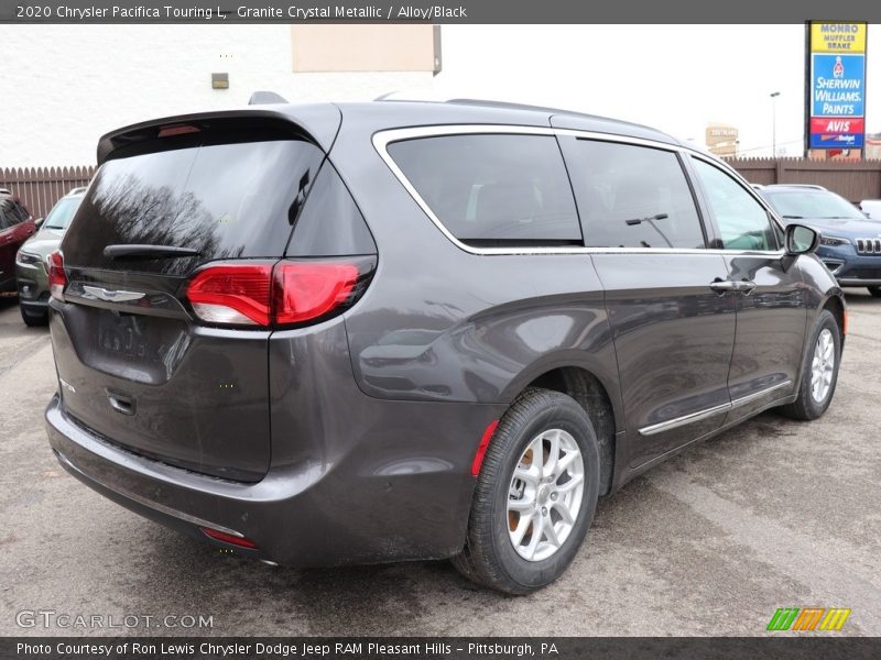 Granite Crystal Metallic / Alloy/Black 2020 Chrysler Pacifica Touring L