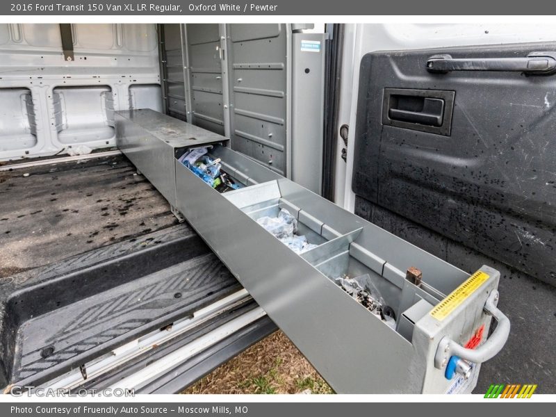 Oxford White / Pewter 2016 Ford Transit 150 Van XL LR Regular