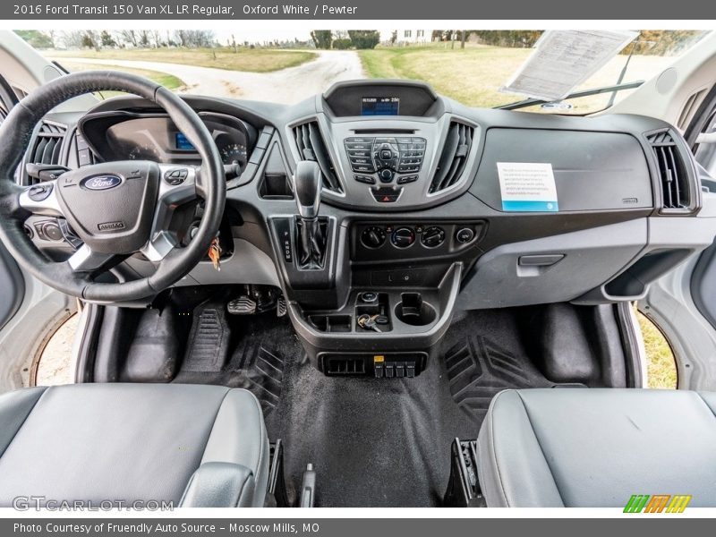 Dashboard of 2016 Transit 150 Van XL LR Regular