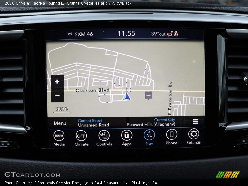 Granite Crystal Metallic / Alloy/Black 2020 Chrysler Pacifica Touring L