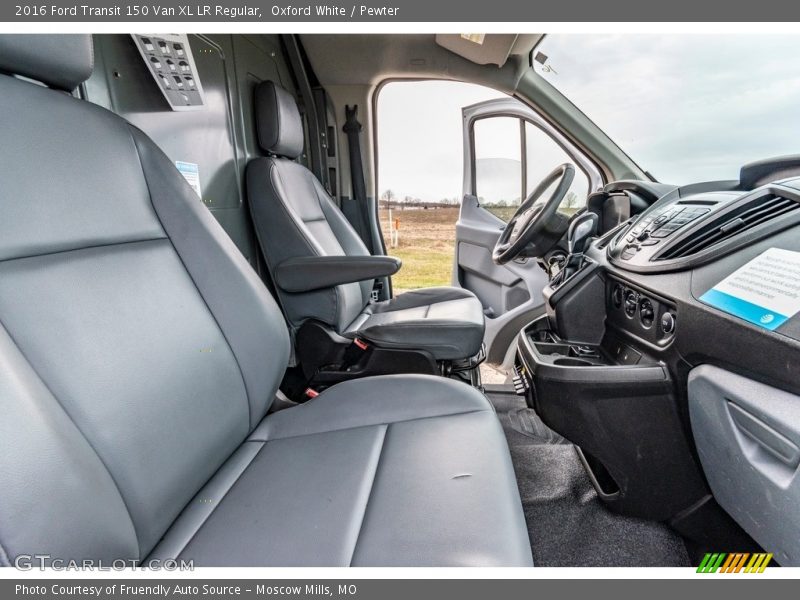Front Seat of 2016 Transit 150 Van XL LR Regular