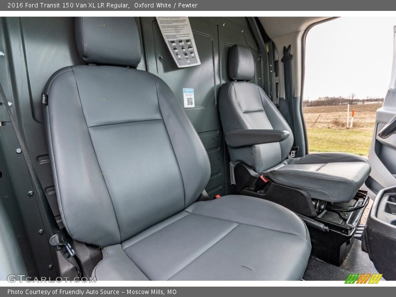 Front Seat of 2016 Transit 150 Van XL LR Regular