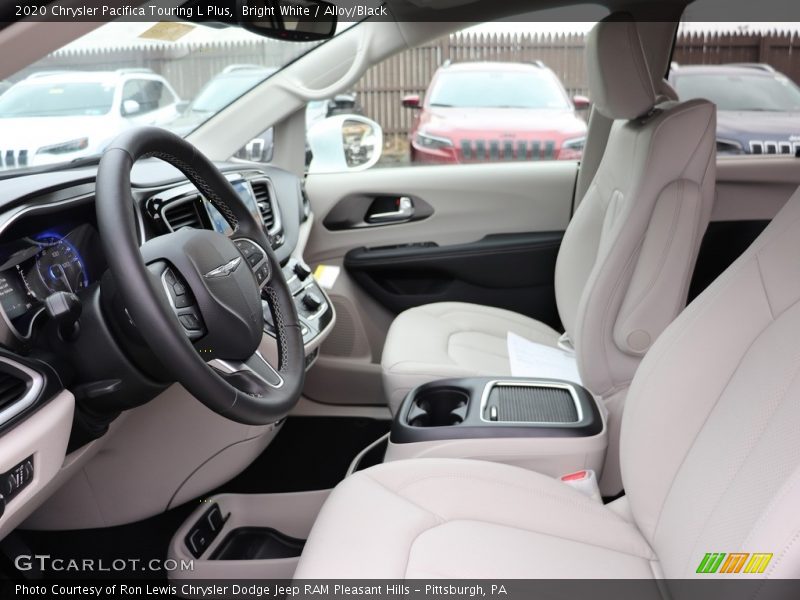 Bright White / Alloy/Black 2020 Chrysler Pacifica Touring L Plus