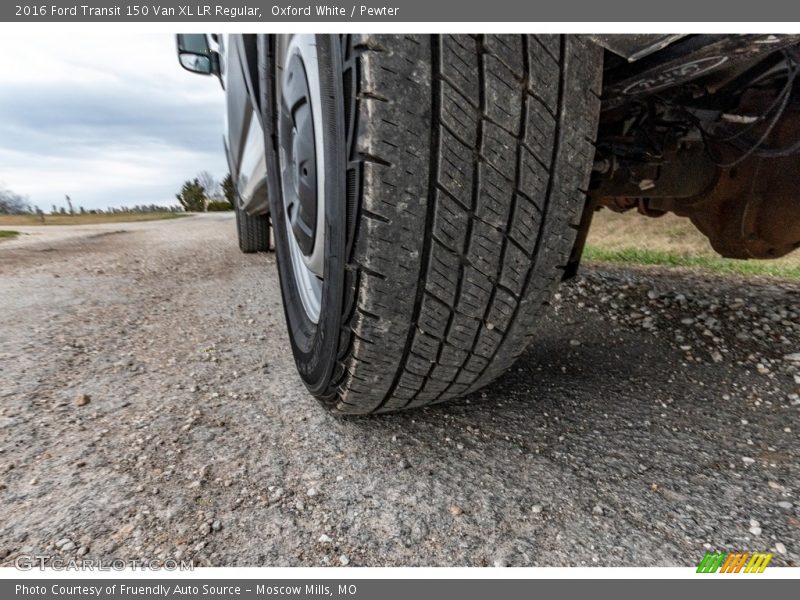Oxford White / Pewter 2016 Ford Transit 150 Van XL LR Regular