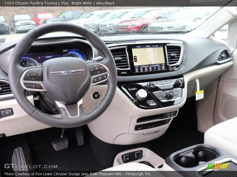 Bright White / Alloy/Black 2020 Chrysler Pacifica Touring L Plus