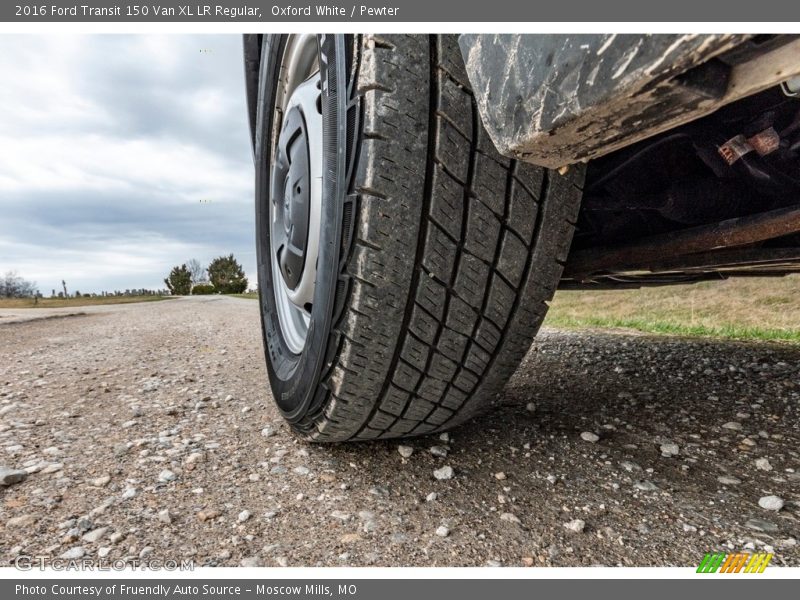 Oxford White / Pewter 2016 Ford Transit 150 Van XL LR Regular