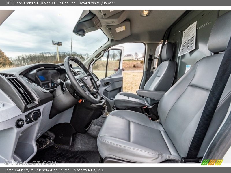 Front Seat of 2016 Transit 150 Van XL LR Regular