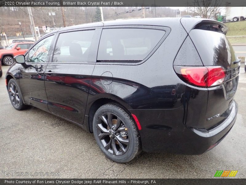 Brilliant Black Crystal Pearl / Black 2020 Chrysler Pacifica Touring