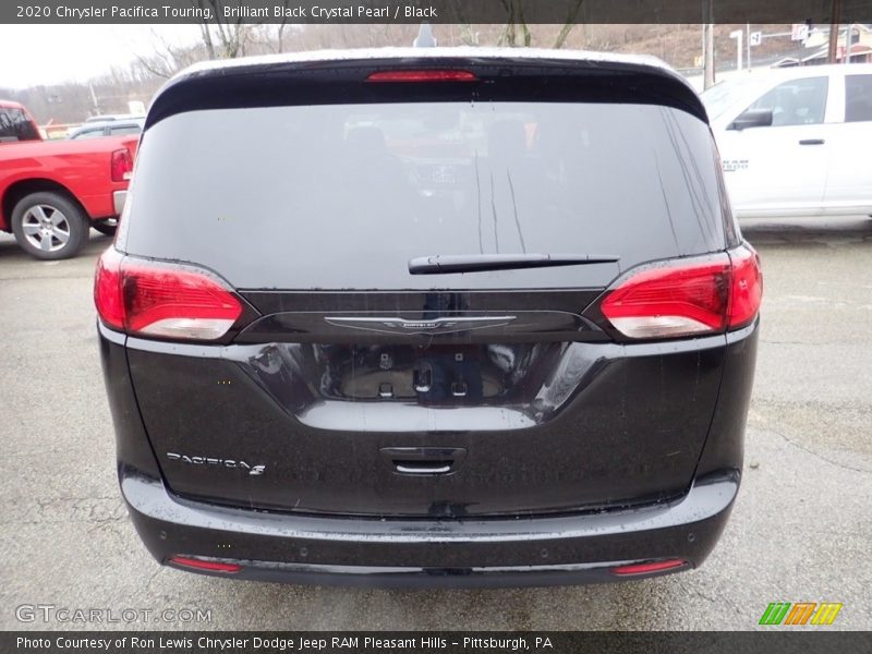 Brilliant Black Crystal Pearl / Black 2020 Chrysler Pacifica Touring