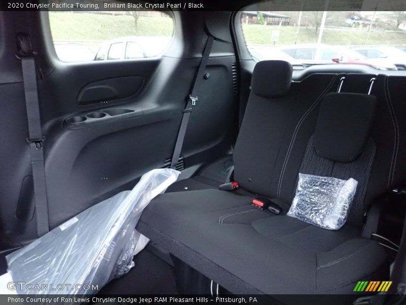 Brilliant Black Crystal Pearl / Black 2020 Chrysler Pacifica Touring