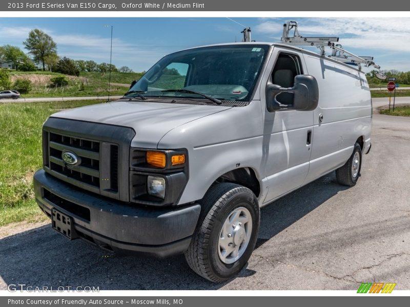 Oxford White / Medium Flint 2013 Ford E Series Van E150 Cargo