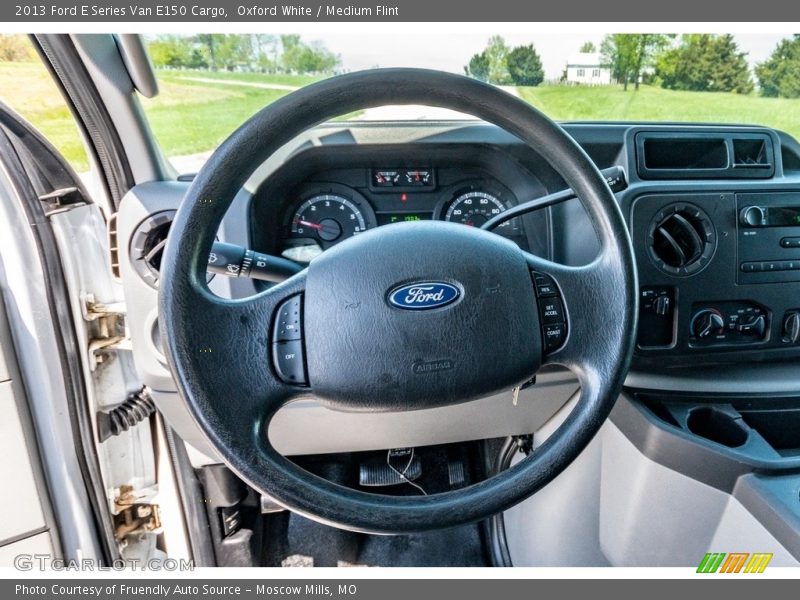 Oxford White / Medium Flint 2013 Ford E Series Van E150 Cargo