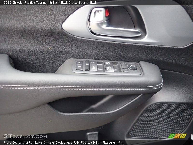 Brilliant Black Crystal Pearl / Black 2020 Chrysler Pacifica Touring