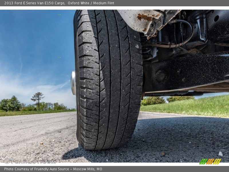 Oxford White / Medium Flint 2013 Ford E Series Van E150 Cargo