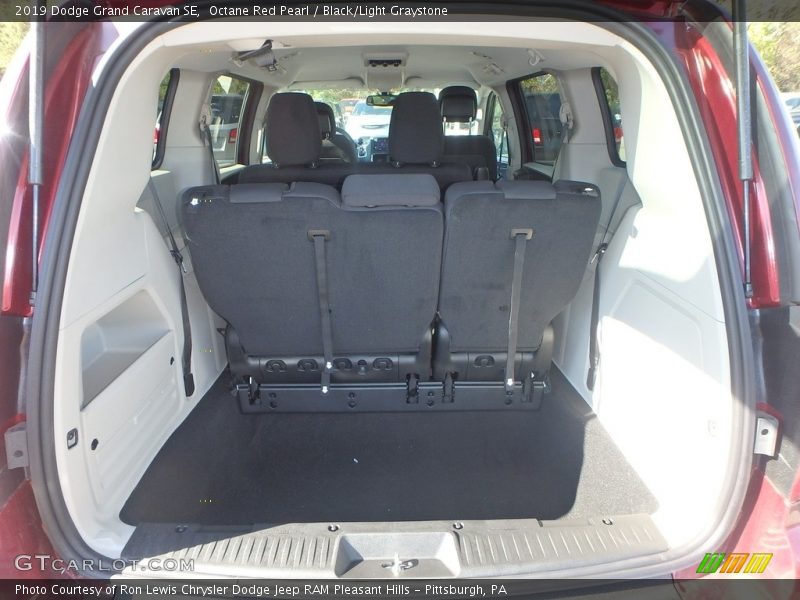 Octane Red Pearl / Black/Light Graystone 2019 Dodge Grand Caravan SE