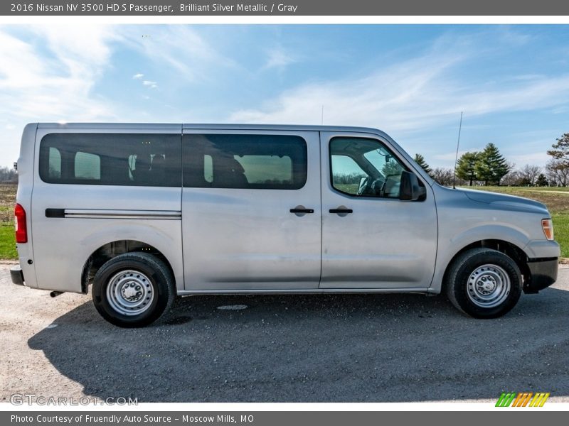  2016 NV 3500 HD S Passenger Brilliant Silver Metallic