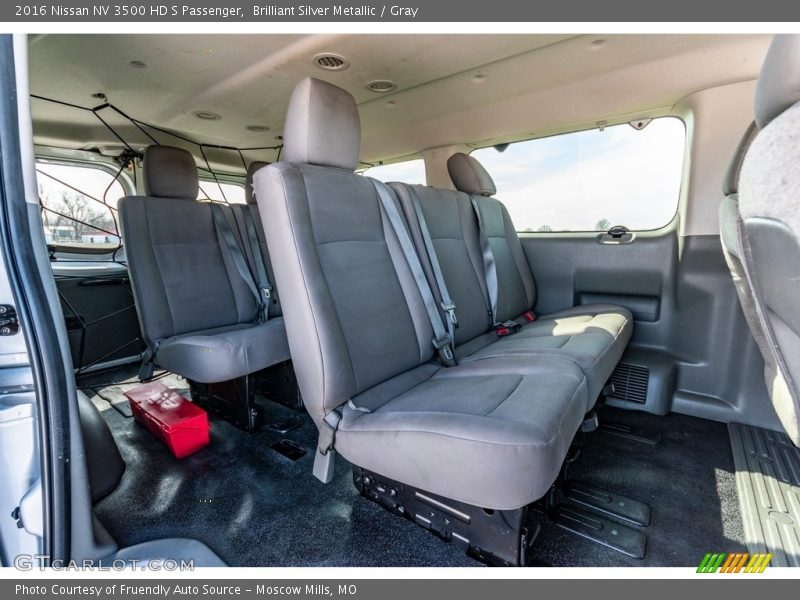 Rear Seat of 2016 NV 3500 HD S Passenger