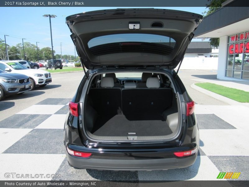 Black Cherry / Black 2017 Kia Sportage LX