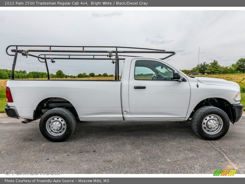 Bright White / Black/Diesel Gray 2013 Ram 2500 Tradesman Regular Cab 4x4