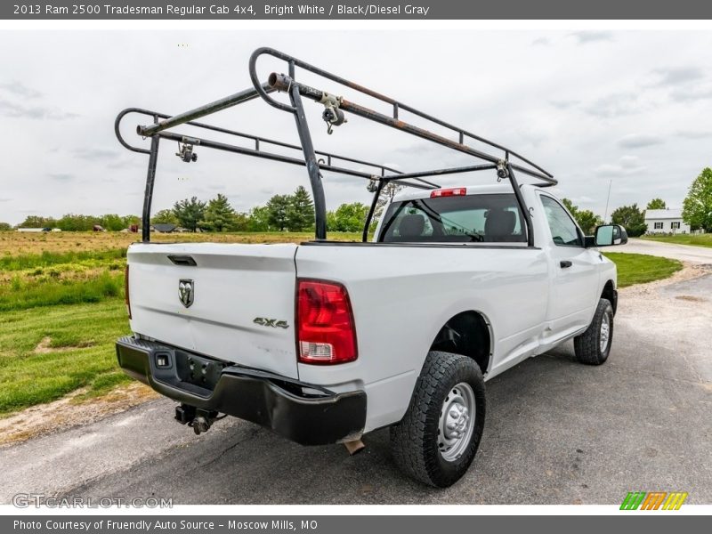 Bright White / Black/Diesel Gray 2013 Ram 2500 Tradesman Regular Cab 4x4