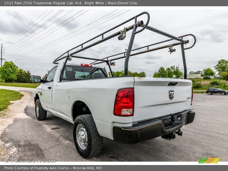 Bright White / Black/Diesel Gray 2013 Ram 2500 Tradesman Regular Cab 4x4