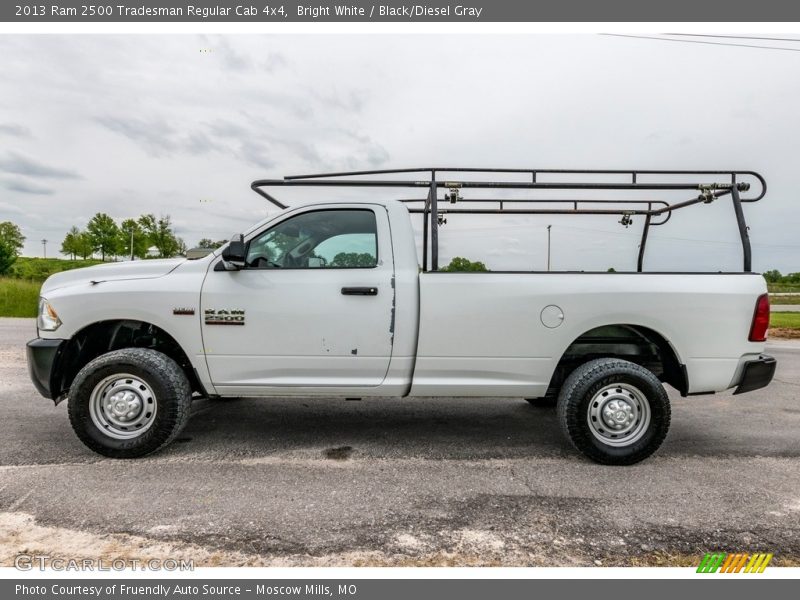 Bright White / Black/Diesel Gray 2013 Ram 2500 Tradesman Regular Cab 4x4
