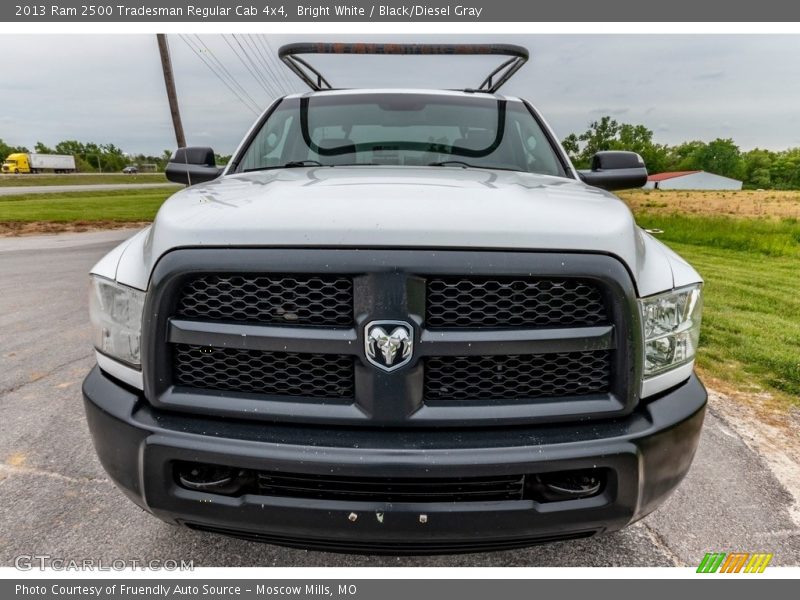 Bright White / Black/Diesel Gray 2013 Ram 2500 Tradesman Regular Cab 4x4