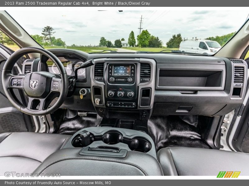 Bright White / Black/Diesel Gray 2013 Ram 2500 Tradesman Regular Cab 4x4