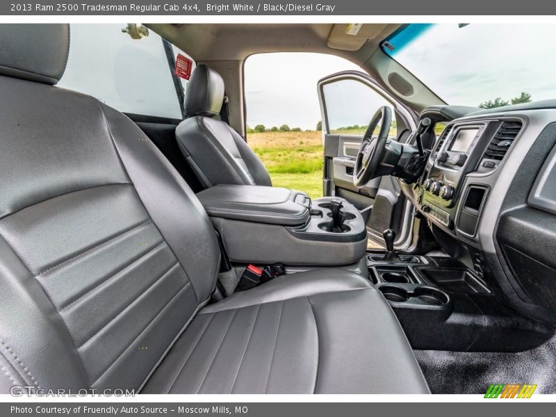 Bright White / Black/Diesel Gray 2013 Ram 2500 Tradesman Regular Cab 4x4