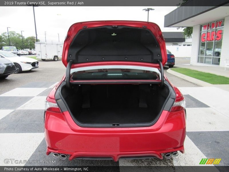 Supersonic Red / Ash 2019 Toyota Camry XSE