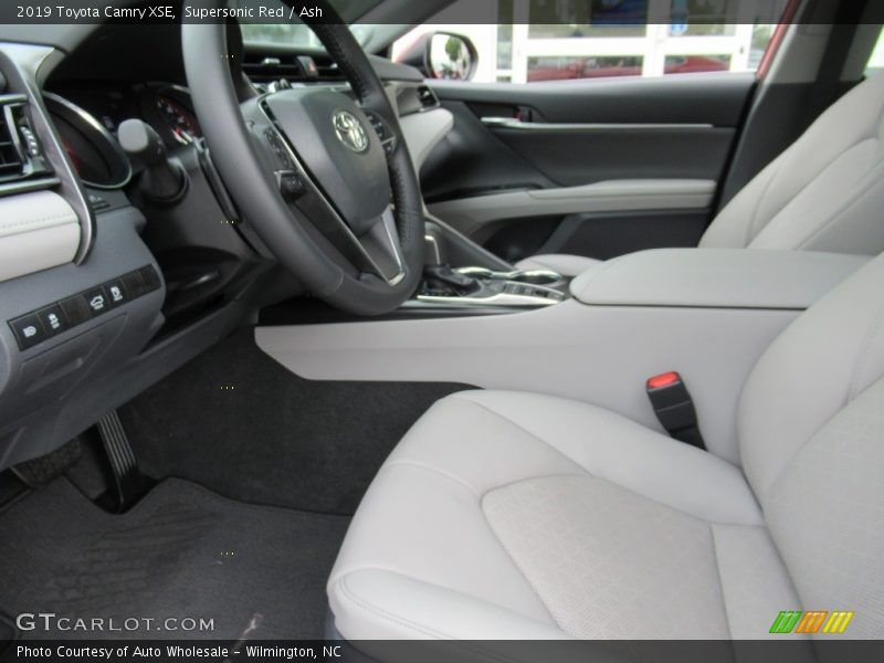 Supersonic Red / Ash 2019 Toyota Camry XSE