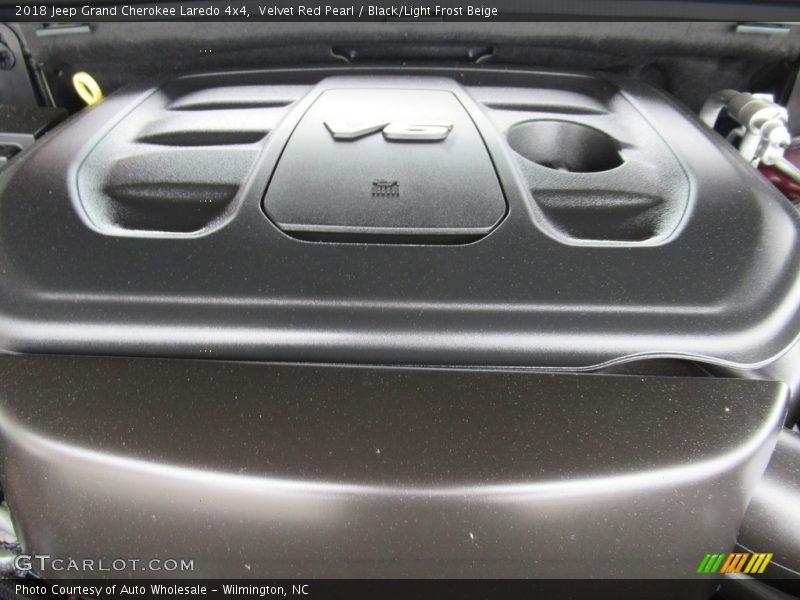 Velvet Red Pearl / Black/Light Frost Beige 2018 Jeep Grand Cherokee Laredo 4x4
