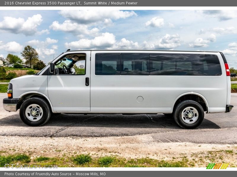  2016 Express 3500 Passenger LT Summit White