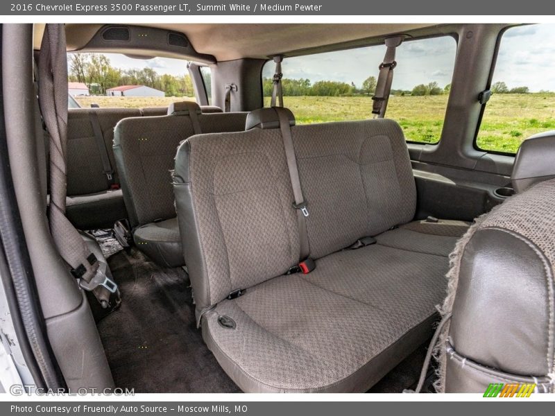 Summit White / Medium Pewter 2016 Chevrolet Express 3500 Passenger LT