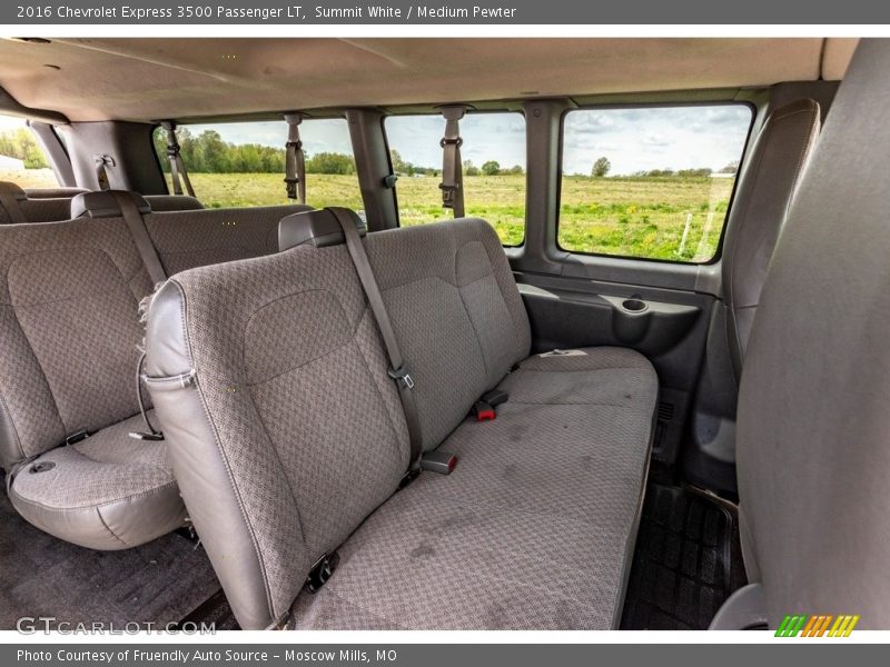 Summit White / Medium Pewter 2016 Chevrolet Express 3500 Passenger LT