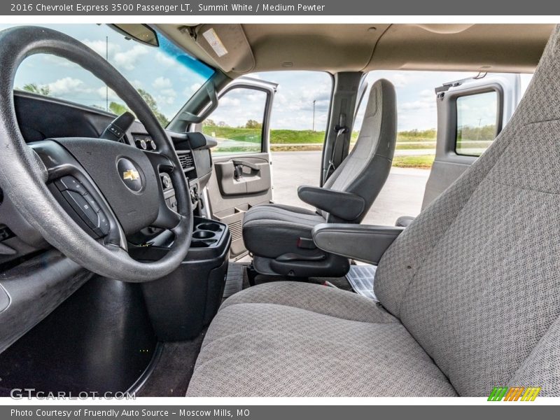 Front Seat of 2016 Express 3500 Passenger LT