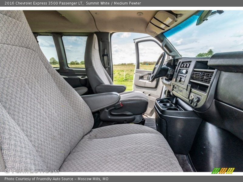 Front Seat of 2016 Express 3500 Passenger LT