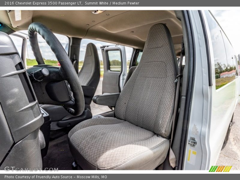 Front Seat of 2016 Express 3500 Passenger LT