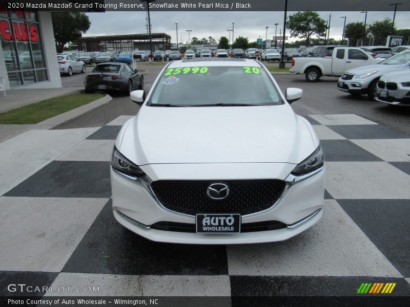 Snowflake White Pearl Mica / Black 2020 Mazda Mazda6 Grand Touring Reserve