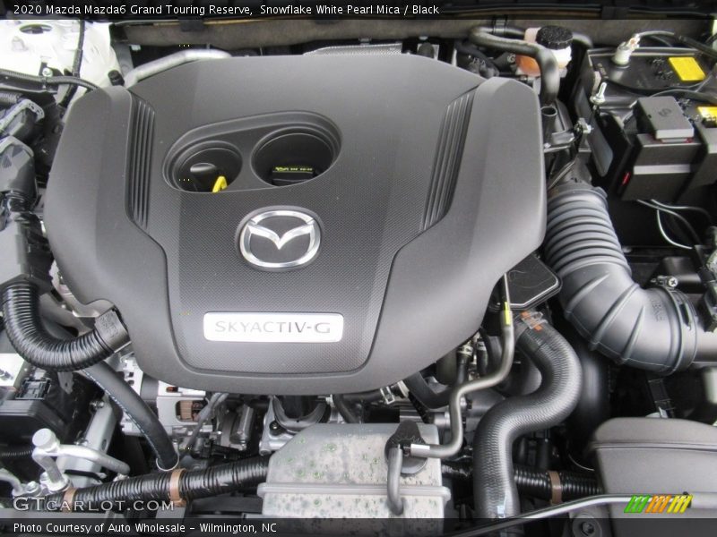 Snowflake White Pearl Mica / Black 2020 Mazda Mazda6 Grand Touring Reserve