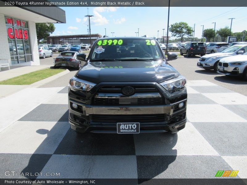 Midnight Black Metallic / Black 2020 Toyota 4Runner Nightshade Edition 4x4