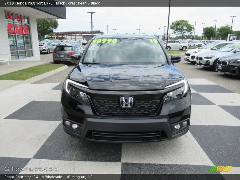 Black Forest Pearl / Black 2019 Honda Passport EX-L
