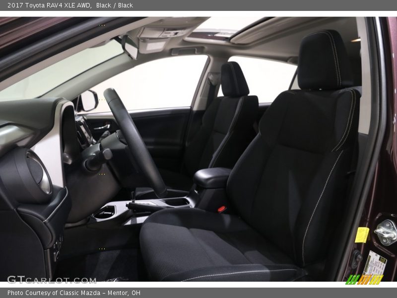 Black / Black 2017 Toyota RAV4 XLE AWD