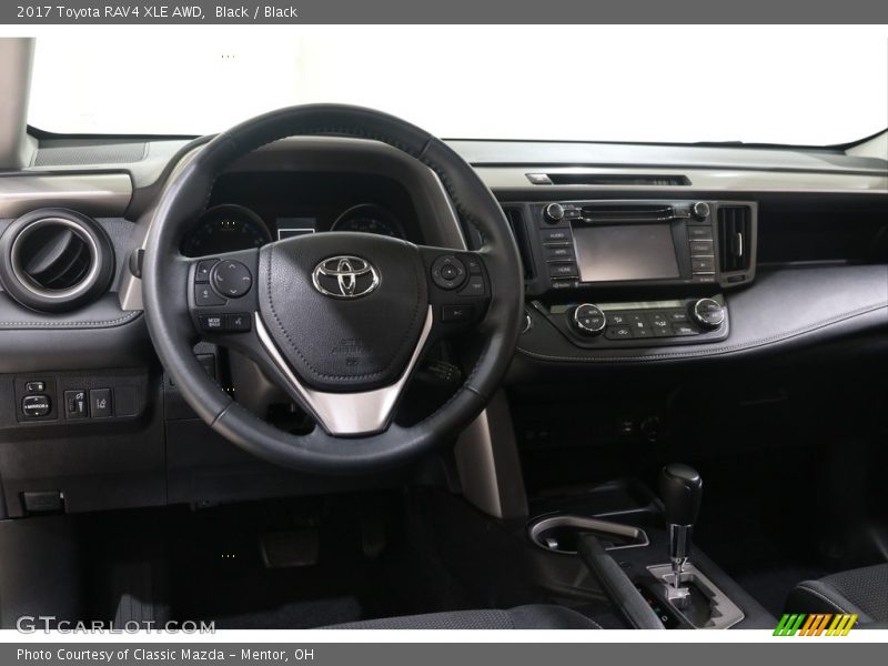 Black / Black 2017 Toyota RAV4 XLE AWD